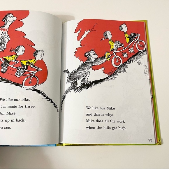 Dr Seuss One Fish Two Fish Red Fish Blue Fish Party Edition 50 Years Book - Picture 13 of 16